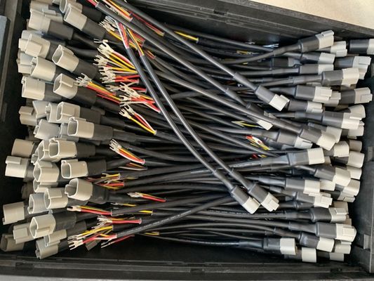 Arneses de alambre eléctrico de cable industrial adaptados para equipos pesados