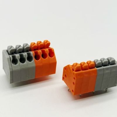 2.5mm 3.5mm Conector de bloque de terminal sin tornillo Bloques de terminal de resorte de PCB