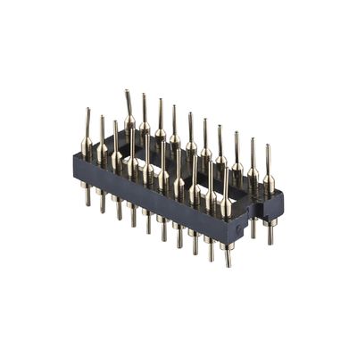 Encabezado de pin redondo de tipo SMT PCB H3.0mm 6 pin - 64 pin Socket IC