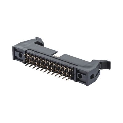 1.27mm Conector de cable de ángulo recto a la tabla 6 - 100 pines Conector de cabecera de cerradura