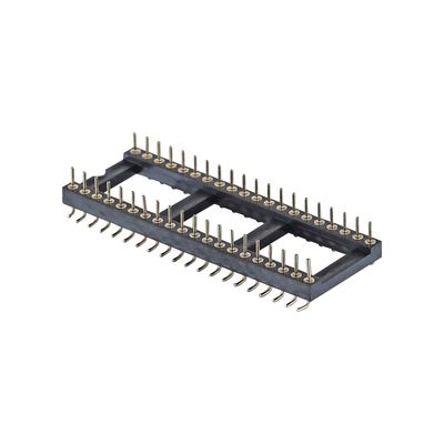Encabezado con máquina 2.54mm H7.0mm Largura 10.0mm Conector de PCB recto 1-40Pin