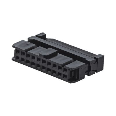 Gris 6 - 64 pines conector IDC 2.54mm Pitch Socket femenino cable plano FC Socket