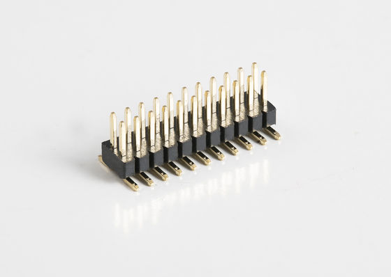 1.27mm doble plástico 2 - 100 conector de encabezado de pines H2.5mm DIP SMT tipo PCB