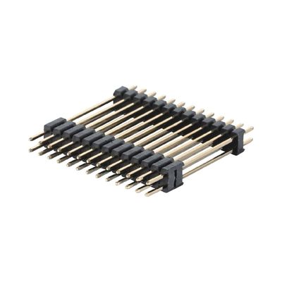 1.27mm doble plástico 2 - 100 conector de encabezado de pines H2.5mm DIP SMT tipo PCB