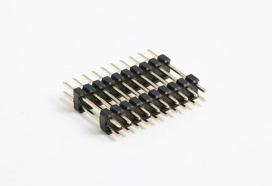 1.27mm doble plástico 2 - 100 conector de encabezado de pines H2.5mm DIP SMT tipo PCB