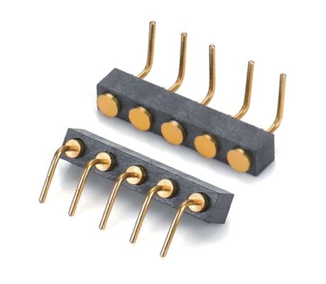 Tipo de conector de pin Pogo de 2.54 mm de tono personalizado encabezado de 10 pin