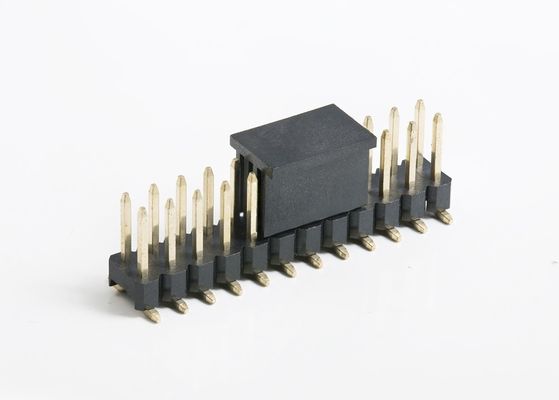 2 - 80 pines Conector de tablero a tablero SMT Pcb doble conector de cabecera de plástico masculino 2.54mm