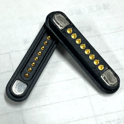 Conector magnético de 8 pines macho Hembra Conector de pines Pogo para placa de PCB