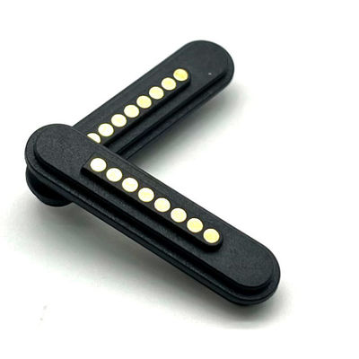 Conector magnético de 8 pines macho Hembra Conector de pines Pogo para placa de PCB