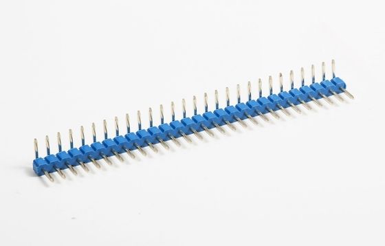 2.0mm Pitch H2.0mm Conector de encabezado de alfiler de fila única 1 - 40 alfiler de penetración en ángulo derecho