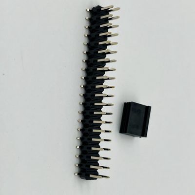 2.54mm Pitch Pin Header Connector 2 Pin - 80 Pin DIP SMT PCB Conector de encabezado masculino