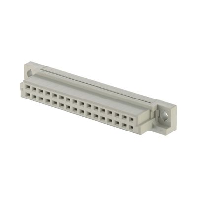 2.54mm 32 Pin Din41612 Conector Tipo IDC Pinos femeninos a través del agujero 3 filas