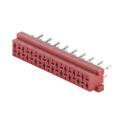 Conector femenino de IDC recto Micro Match 4 6 8 10 20 Pin 1,27 mm de tono