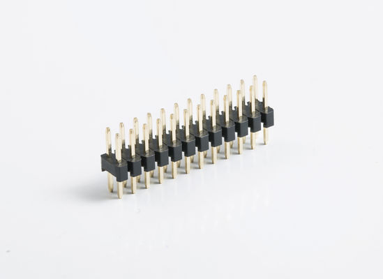 Ángulo recto de 90 grados Conector de tabla a tabla SMD PCB conector de encabezado de alfiler de 2.54 mm