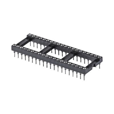 2.54mm Mujer cabezal de pin redondo 8 pin 10 pin 18 pin 28 pin 32 pin 40 pin enchufe IC