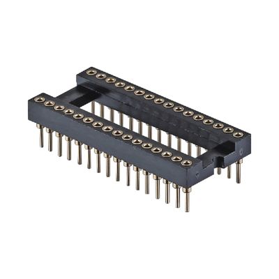 2.54mm Mujer cabezal de pin redondo 8 pin 10 pin 18 pin 28 pin 32 pin 40 pin enchufe IC