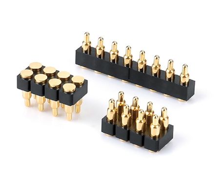 2.0mm Automotriz 1.5mm DIA1.5 L18.0mm Pogo Pin Conector de latón recubierto de oro