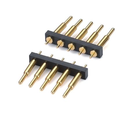 2.0mm Automotriz 1.5mm DIA1.5 L18.0mm Pogo Pin Conector de latón recubierto de oro