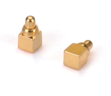 Batería con pinza industrial de resorte cargada con pinza de oro Pogo Pin SMT Tipo H4.2mm