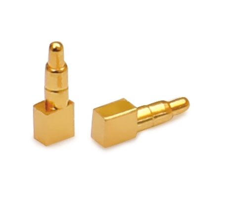 Batería con pinza industrial de resorte cargada con pinza de oro Pogo Pin SMT Tipo H4.2mm