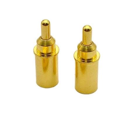 DC12V 2A 6.0mm POGO Pin SMT Pogo Pin Pad de conector de latón recubierto de oro
