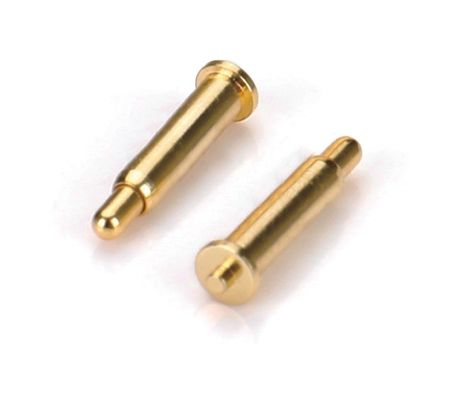 Conector de pin Pogo de acero de latón con fuerza de resorte de doble cabeza H6.0mm Tipo Smd