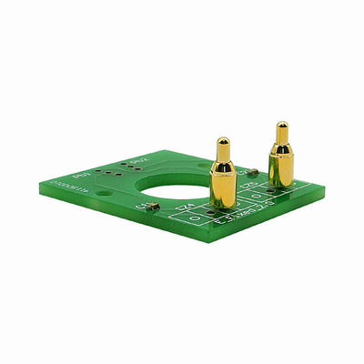 Alta potencia 9A Batería de latón POGO Pin conector a través del agujero PCB de resorte cargados pines