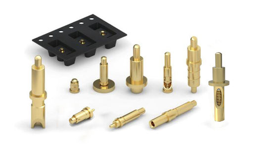 2.0mm Pogo Pin Conector Dorado Revestido Dip Pogo Pin Personalizado