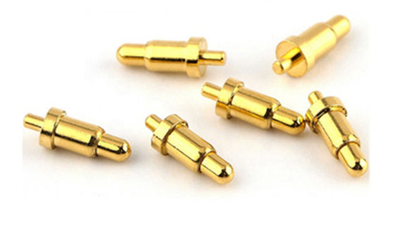 Conector de perno POGO de 1 pin a través del agujero de resorte cargado con PCB compatible