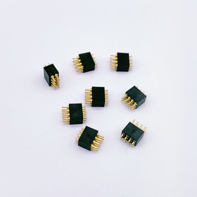 Conector POGO de 1,27 mm de ancho de banda y 8 pines de resorte para conexiones duraderas