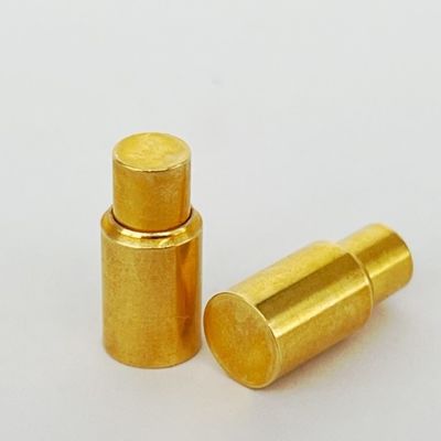 6.0mm C6801 de latón Pogo Pin SMT Conector Tipo de soldadura Revestido de oro Personalizado