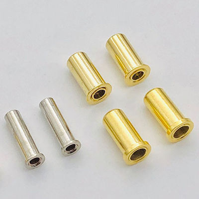 6.0mm C6801 de latón Pogo Pin SMT Conector Tipo de soldadura Revestido de oro Personalizado