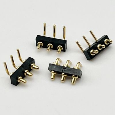 Conector Pogo de 2.54 mm tipo Dip 3pin H1.5mm para conector de agujas