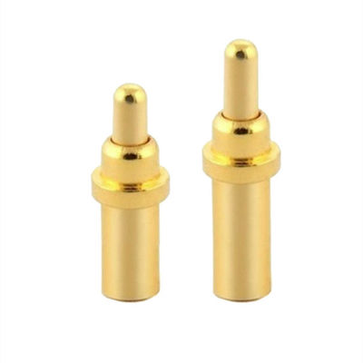 Conector de pin Pogo de alta precisión recubierto de oro para PCB SMT SMD Corriente nominal 1.5A