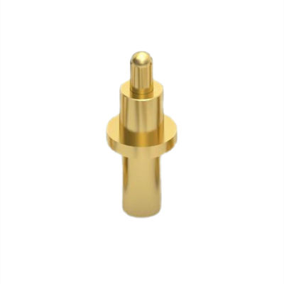 Conector de pin Pogo de alta precisión recubierto de oro para PCB SMT SMD Corriente nominal 1.5A