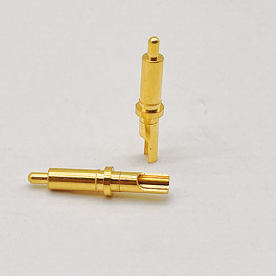 Conector de pin Pogo de alta corriente DC 12V Material de cargas de resorte de aleación de zinc
