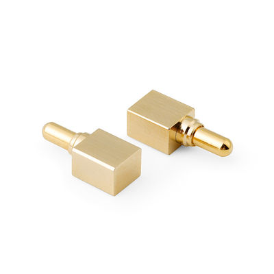 Adhesivo lateral personalizado de Pogo Pin Tipo SMT Revestido de oro para conectores Pogo Pin de 2,00 mm