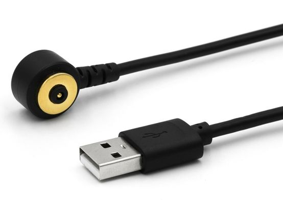 IP67 PCB resistente al agua Conector de pin Pogo femenino Cable magnético con revestimiento de oro y resistencia a los contactos máxima de 50 mohm