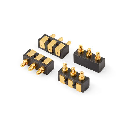6 Pin Pogo Pin conector con contacto de resorte fácil mantenimiento y reemplazo