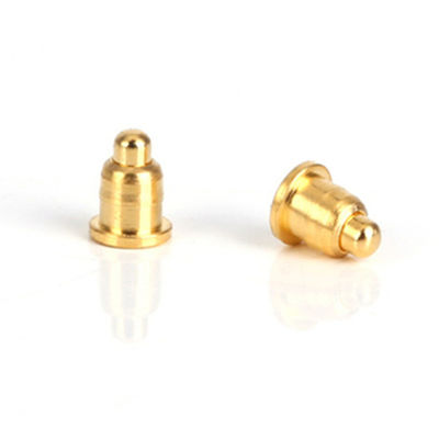 Tipo SMT Pogo Pin 2 mm Oro Palted SUS304 Pogo Pin de Muelle