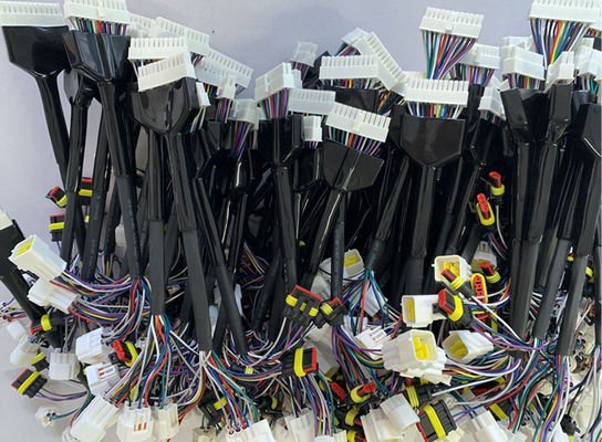 Arnés de cableado automotriz personalizado 24 pin para conexiones de cable 24 - 32AWG