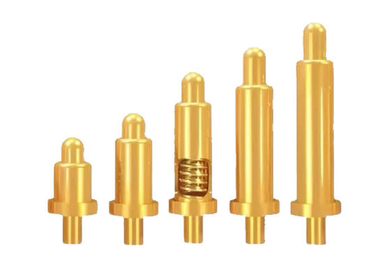 2.0mm Pogo Pin Conector Dorado Revestido Dip Pogo Pin Personalizado