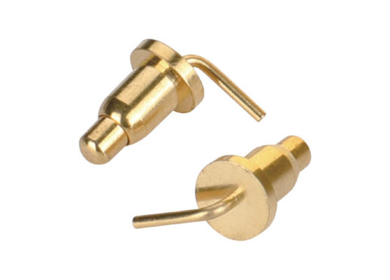 Tipo de flexión personalizado de resorte Pogo pin para conectores Pogo Pin de 2,54 mm