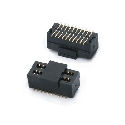 10 - 100 pines de alta velocidad de la tabla a la tabla conector 0,8 mm Pitch conector de cabecera femenina