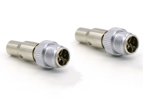 Conector de código circular M12 X femenino de 8 pines con enchufe de escudo largo para el tipo 6a