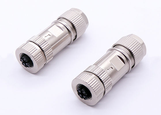 Conector de código circular M12 X Ethernet 8 pin Conector de conector de conector de conector de conector de conector de conector de conector