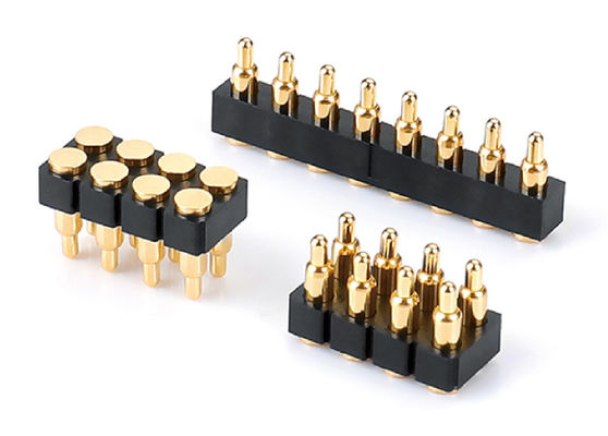 6 Pin Pogo Pin conector con contacto de resorte fácil mantenimiento y reemplazo