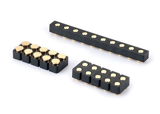 6 Pin Pogo Pin conector con contacto de resorte fácil mantenimiento y reemplazo