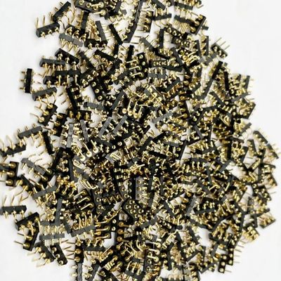 3p 2.54mm de resorte cargado mujer de plumaje de bola magnético Pogo Pin conector