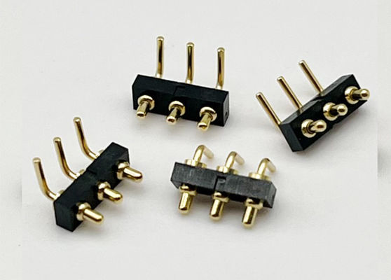Conector Pogo de 2.54 mm tipo Dip 3pin H1.5mm para conector de agujas